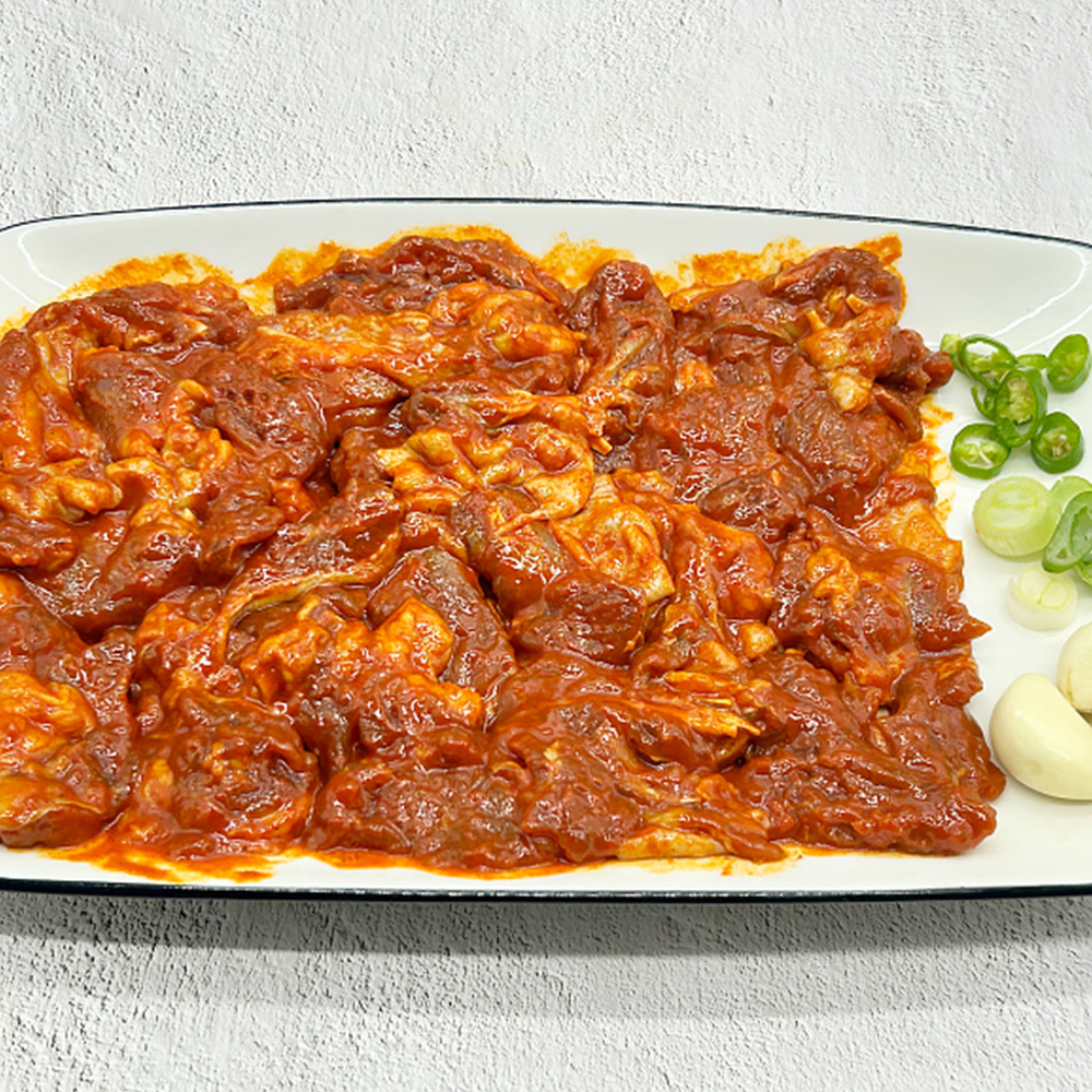 그곳에가면 산지직송 맛상 명품 오리주물럭 500gx3팩 간편식 양념 오리고기 불고기 캠핑 - 상세 이미지 4