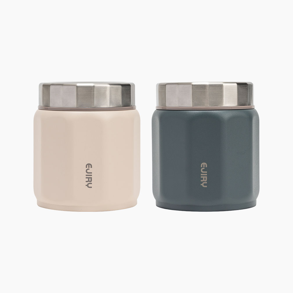 에지리 텐글 푸드자 316스텐 보온도시락통 스텐도시락 죽통 450ml