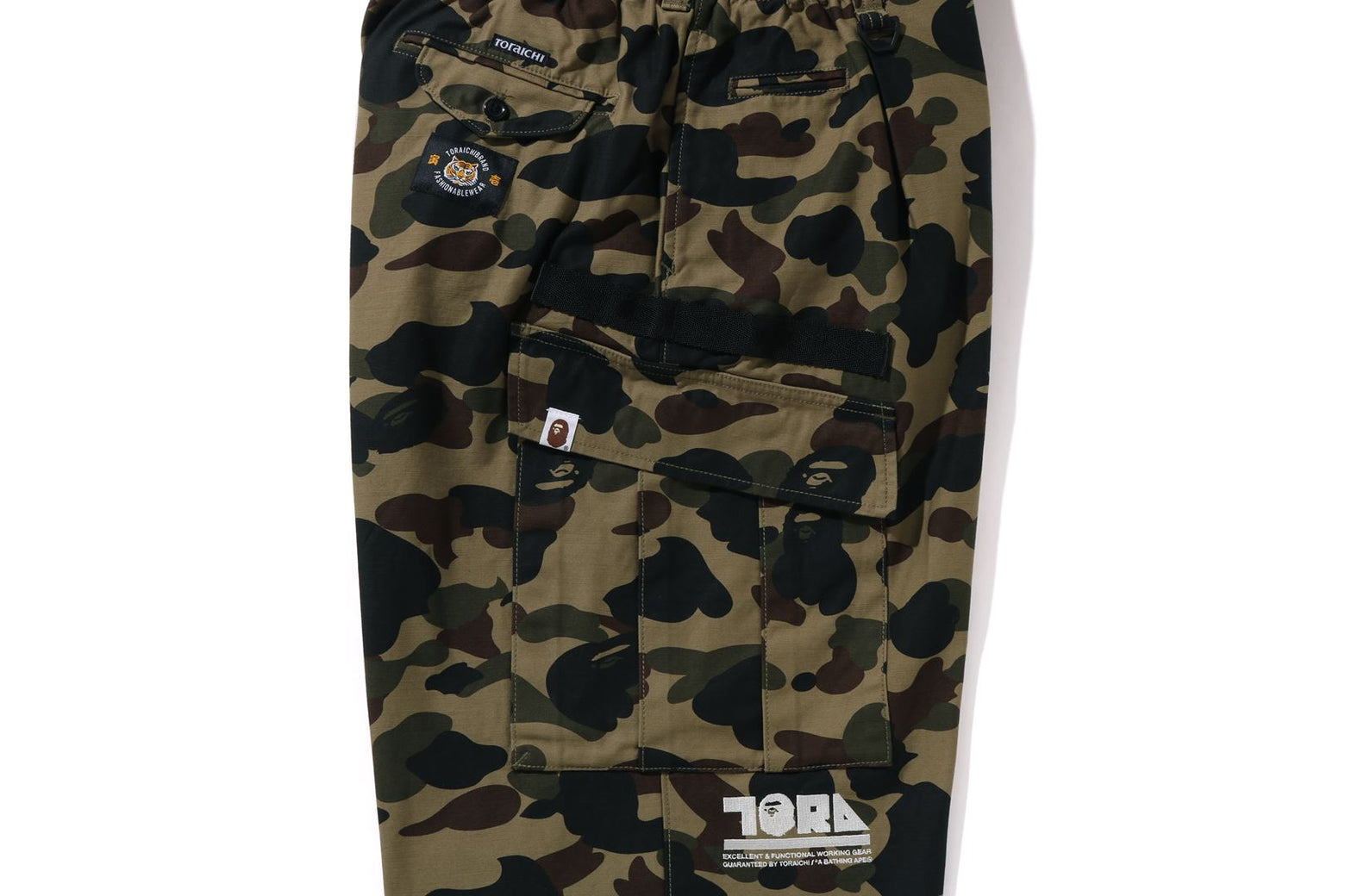 베이프 바지 BAPE X TORAICHI 1ST CAMO NIKKA PANTS 2월 신상 1K73-152-906 - 상세 이미지 3