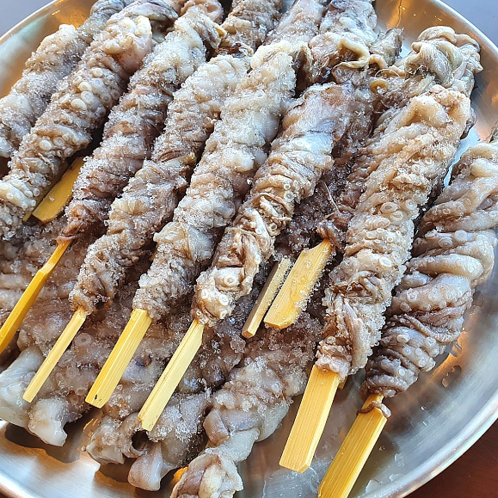 그곳에가면 산지직송 맛상 낙지호롱 900g 싱싱한 급랭 바비큐 캠핑용 낙지 꼬치 구이