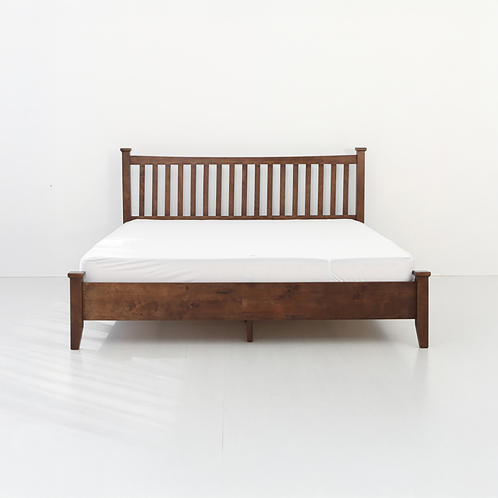 RUVER 원목침대 킹 180200 고무나무