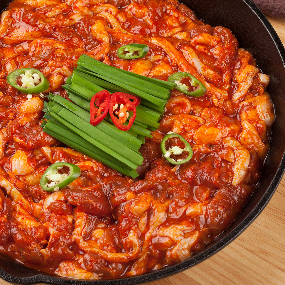 그곳에가면 산지직송 맛상 명품 오리주물럭 500gx3팩 간편식 양념 오리고기 불고기 캠핑 - 메인 이미지