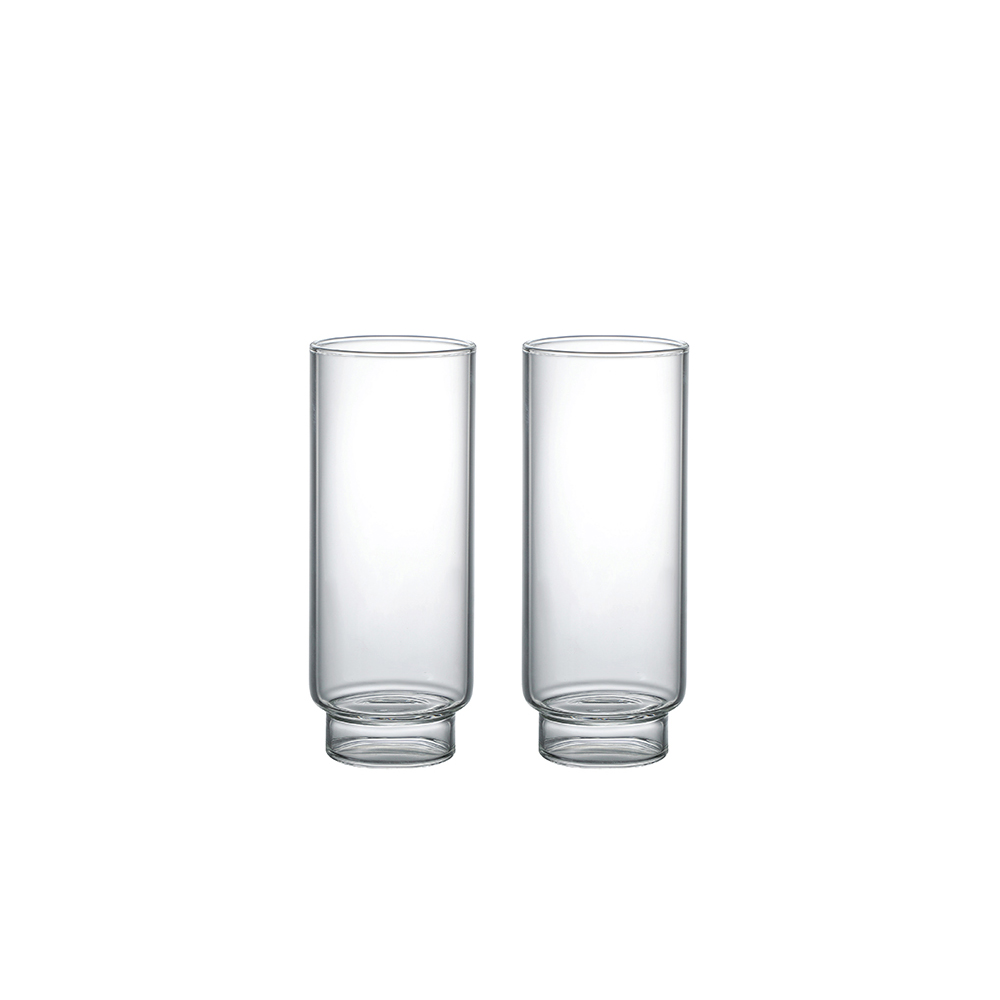 [마린] 베이직 내열유리 고블렛잔 500ml, 2개, 투명 - 상품 이미지