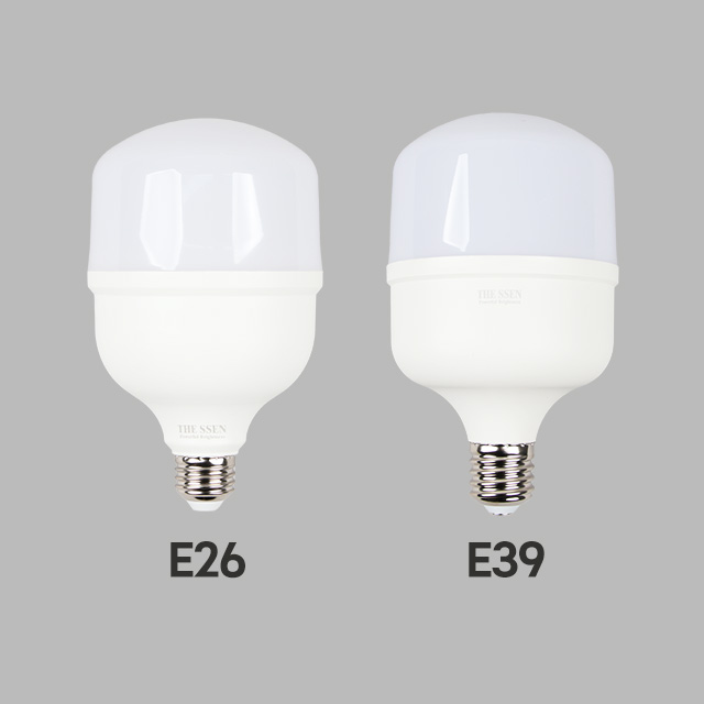 더쎈 LED 하이벌브 전구 SSEN 민무늬 50W 보안등 T램프 - 상세 이미지 2