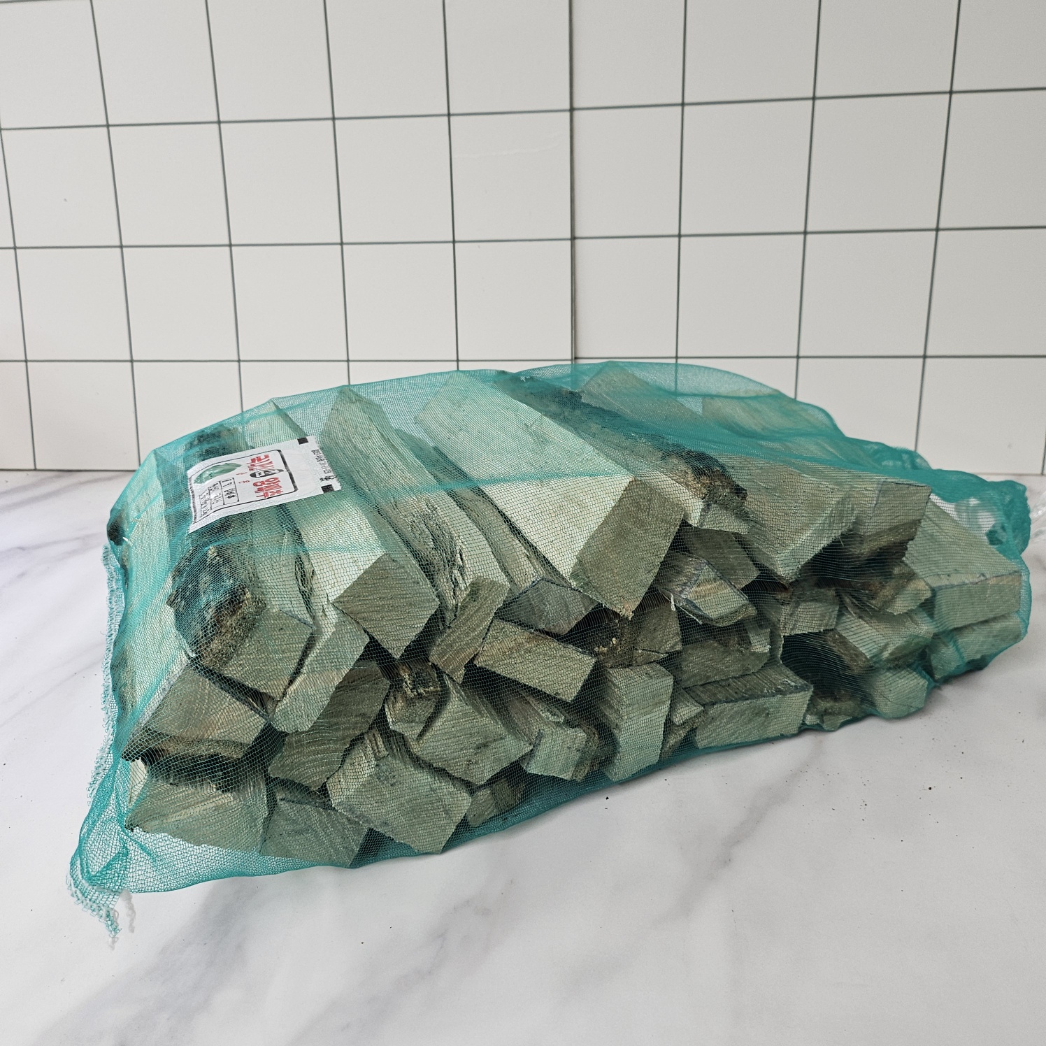 잘타는 국산 참나무 캠핑 장작 업소용 불멍 원목 화목 미니 압축 장작 불쏘시개 땔감 9kg - 상세 이미지 2