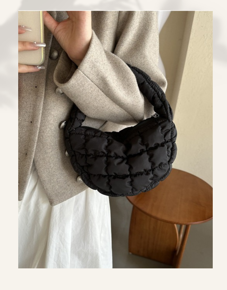 1+1 미니 패딩 가방 누빔 토트백 구름백 퀼팅 핸드백