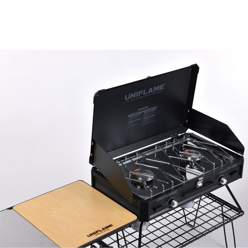 유니프레임 UNIFLAME 트윈 버너 US-1900 LTD 610350 블랙 - 상세 이미지 3