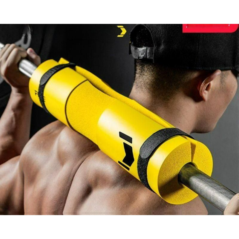바벨폼 FitterGear 피트니스 장비 스쿼트 폼 패드 등 어깨보호 봉에 끼우는 노란색 프리 - 상품 이미지