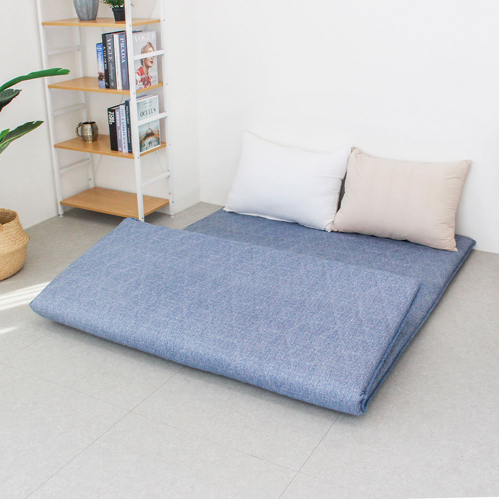 아르떼베딩 블랑 요매트(요커버+솜매트) 100%국산 누빔 바닥에까는 이불