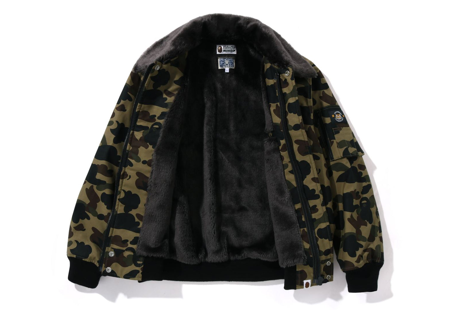 베이프 자켓 BAPE X TORAICHI 1ST CAMO DOKAJAN 2월 신상 1K73-141-902 - 상세 이미지 2