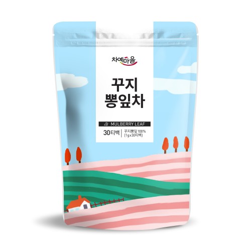 차예마을 국내산 꾸지뽕잎차 티백 30개입, 1개 - 상품 이미지