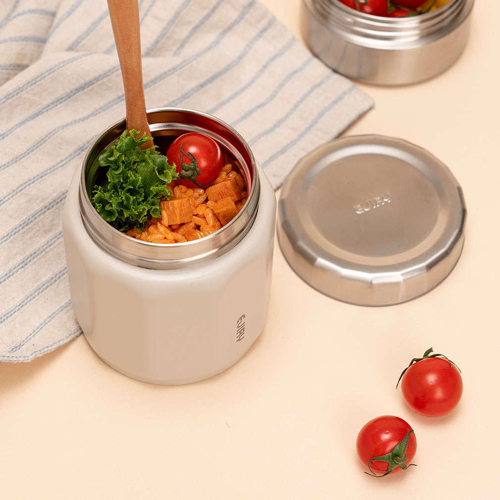 에지리 텐글 푸드자 316스텐 보온도시락통 스텐도시락 죽통 450ml