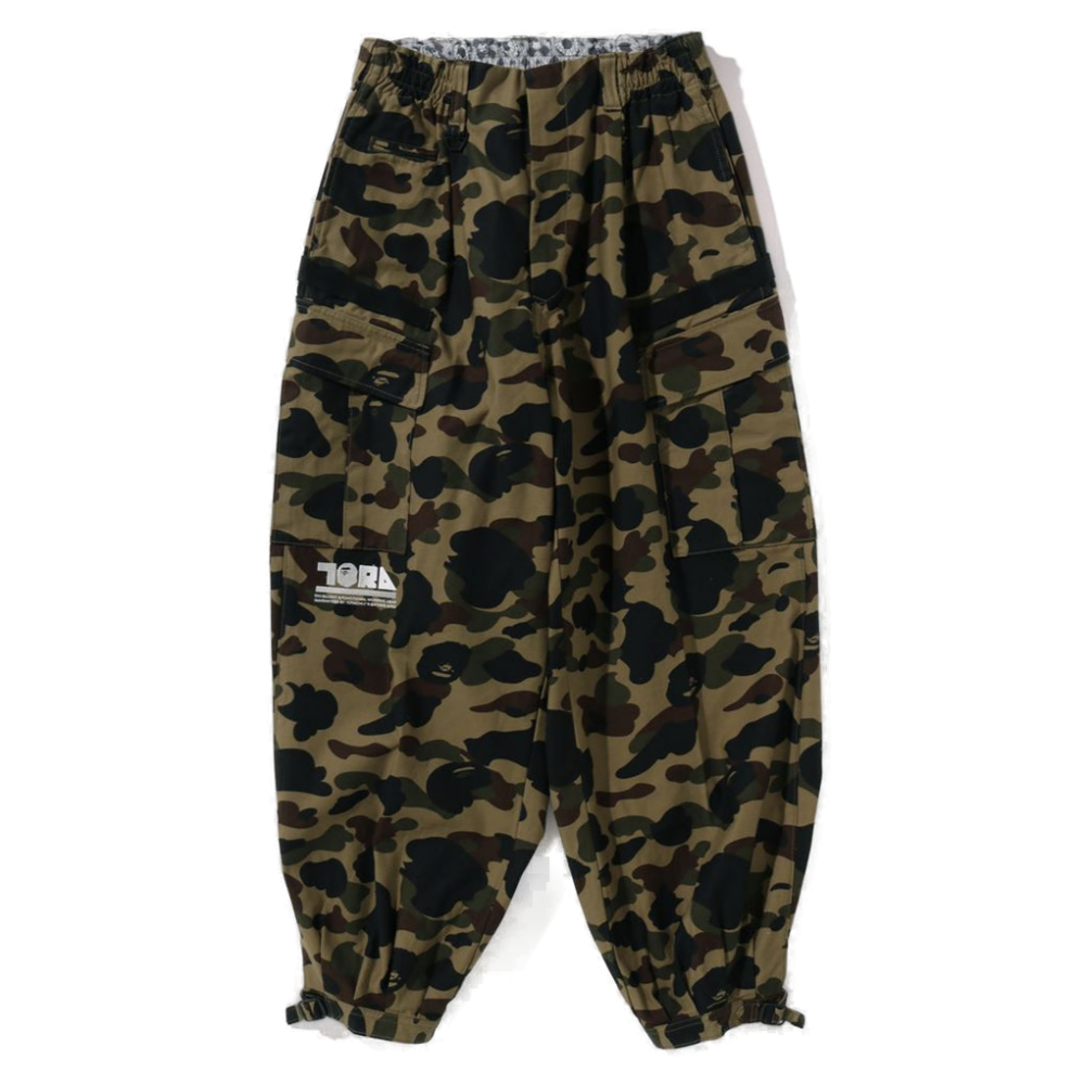 베이프 바지 BAPE X TORAICHI 1ST CAMO NIKKA PANTS 2월 신상 1K73-152-906 - 상품 이미지