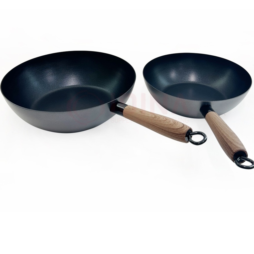 캐스트 IH 인덕션 무쇠 궁중팬 24cm 불소수지코팅 무쇠웍 주물 웍 - 상세 이미지 2