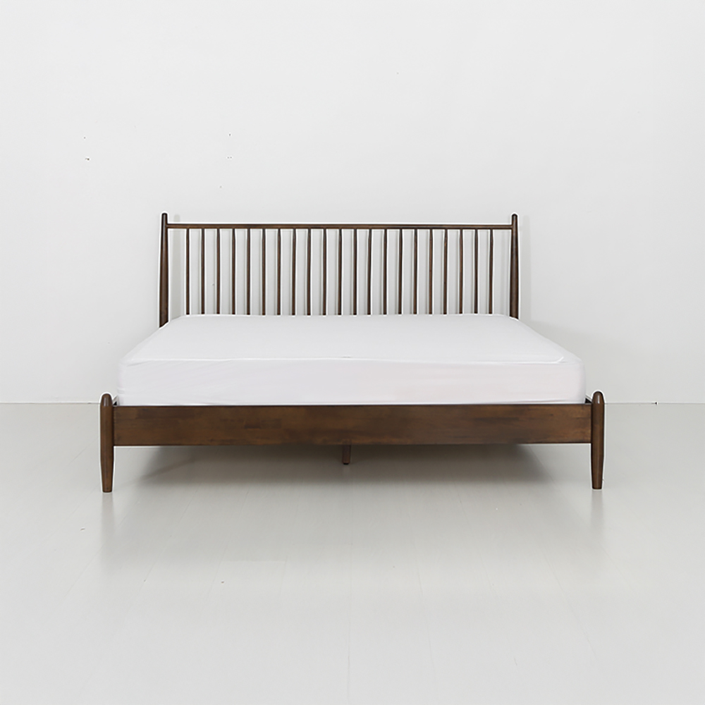 벤쿠 원목침대 킹 180200 고무나무