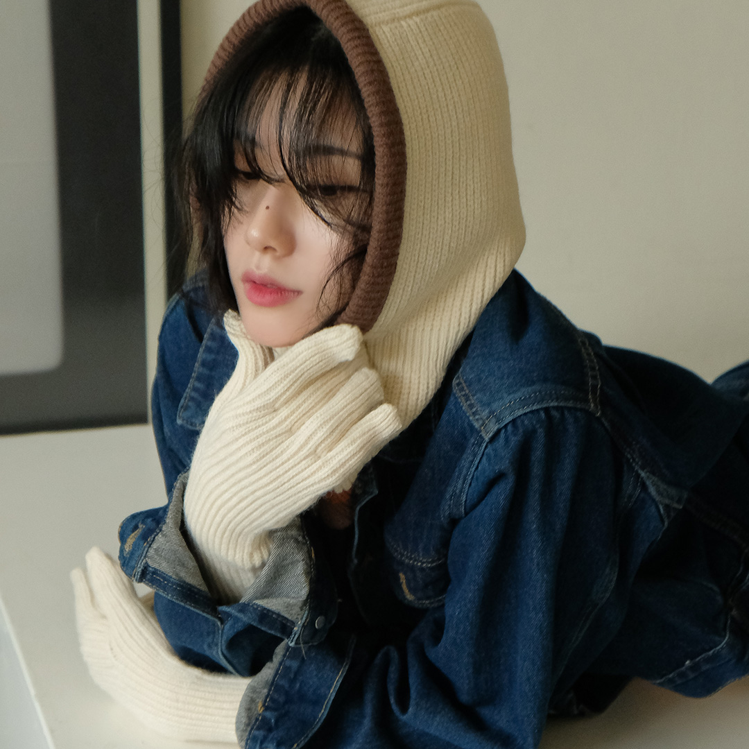 뷰랩 겨울 넥워머 바라클라바 장갑 세트 8종 모음 - 상세 이미지 3