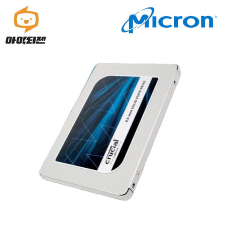 마이크론 [중고]하드디스크 SSD 500GB SATA 내장 2.5인치 마이크론 MX500