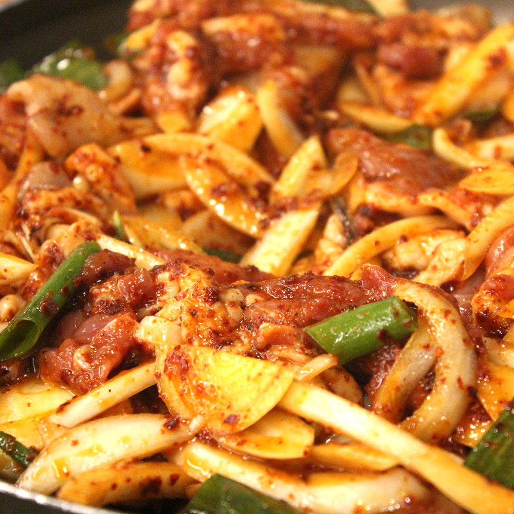 그곳에가면 산지직송 맛상 명품 오리주물럭 500gx3팩 간편식 양념 오리고기 불고기 캠핑 이미지 6