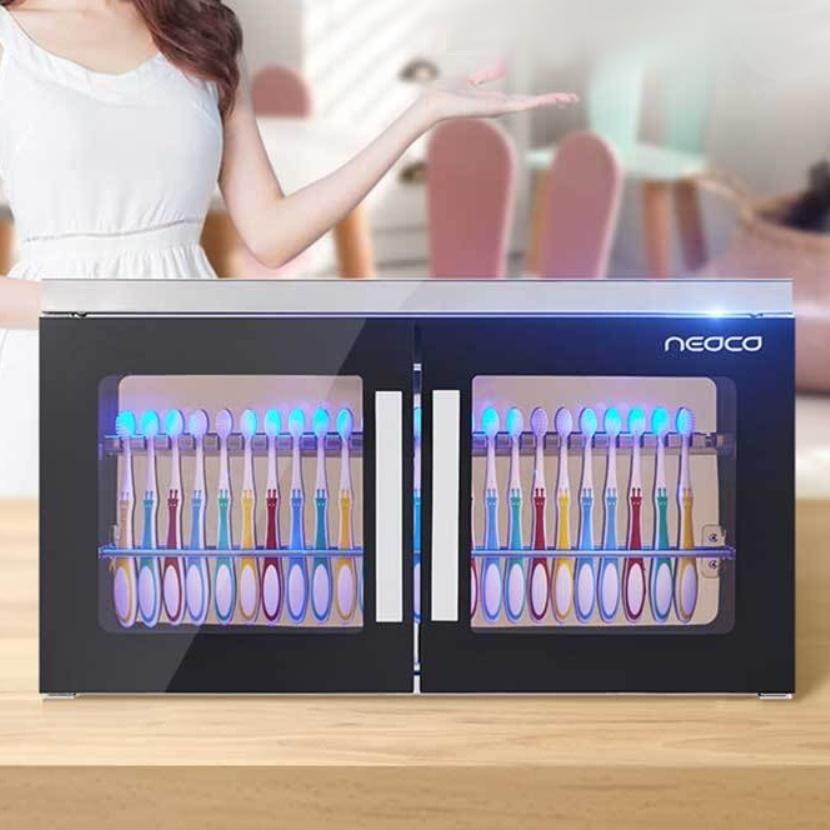 단체칫솔살균기 25인용 유치원 자외선살균소독 칫솔건조기