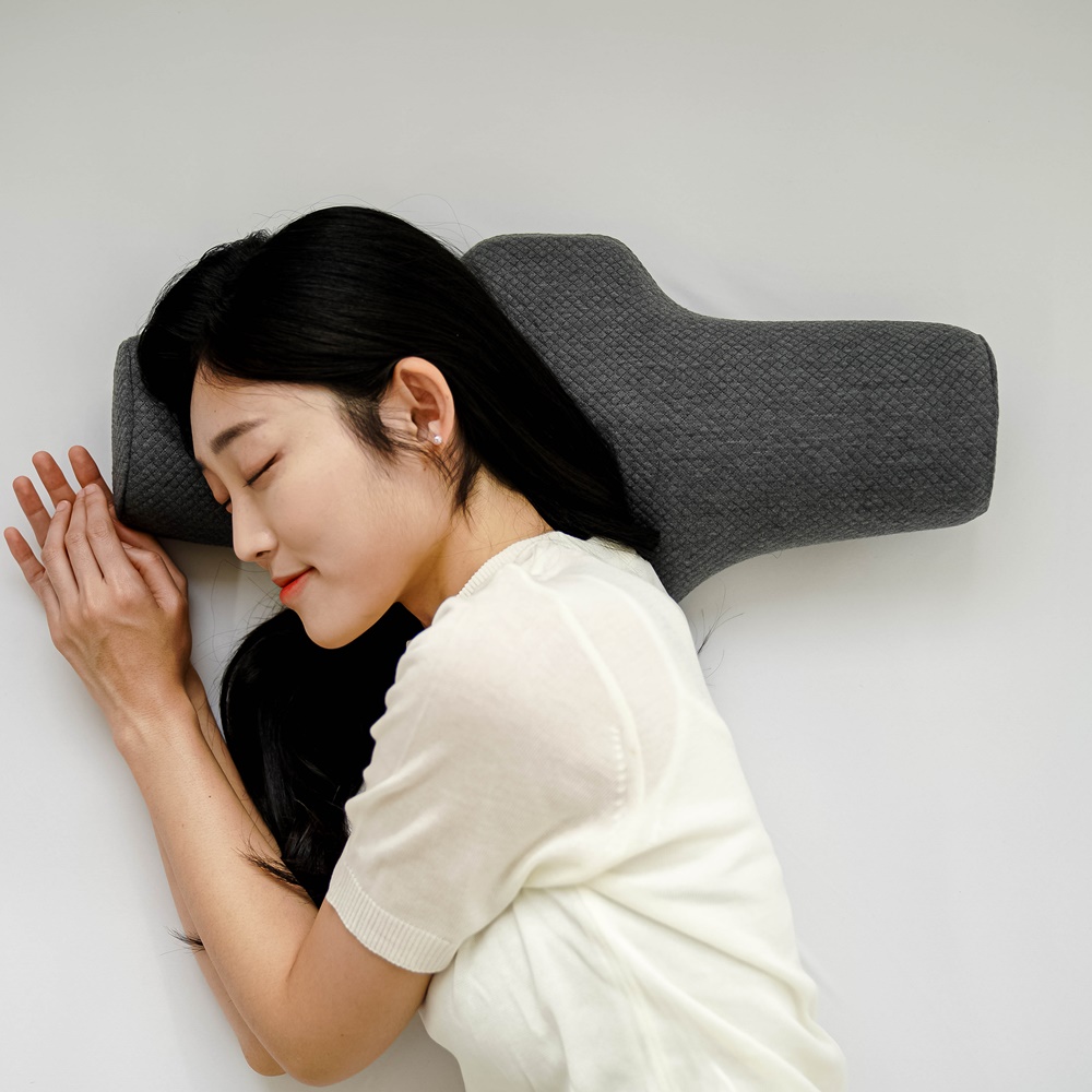 피어17 오징어베개 낮은 경추베개 거북목 일자목 목디스크