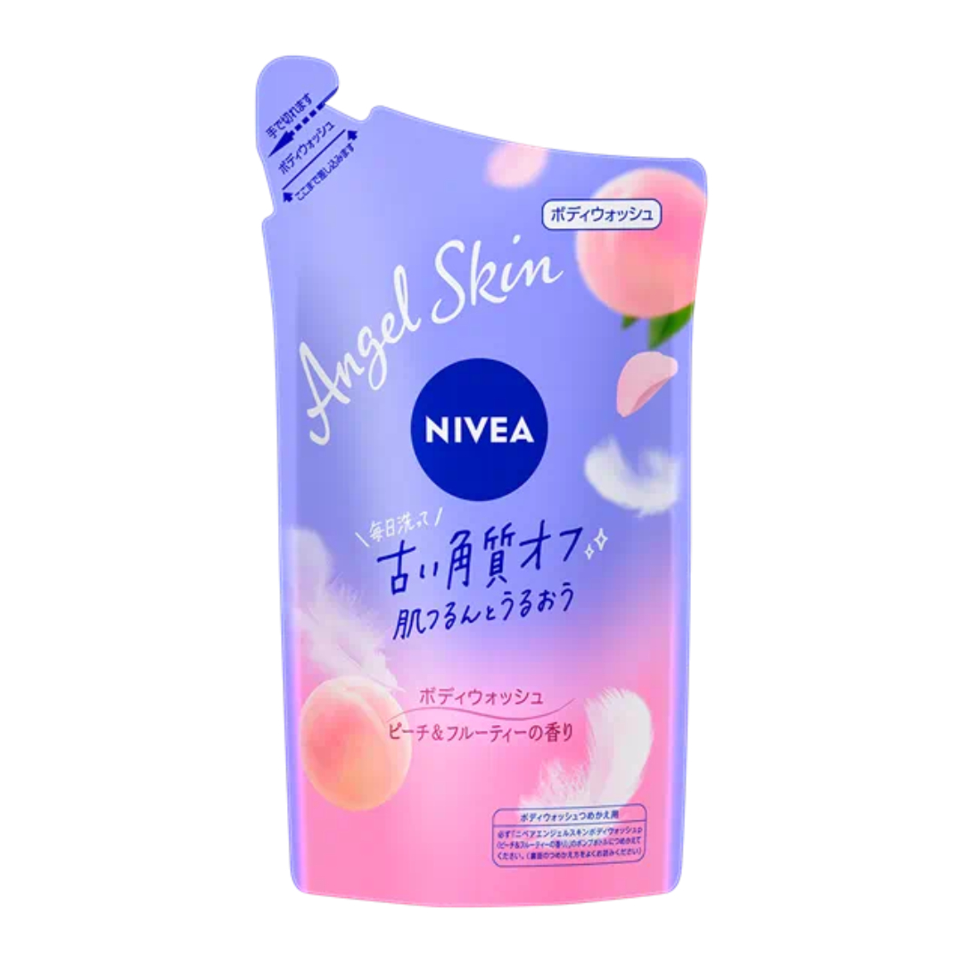 일본 니베아 엔젤스킨 바디워시 리필 피치프루티, 360ml, 1개 - 메인 이미지