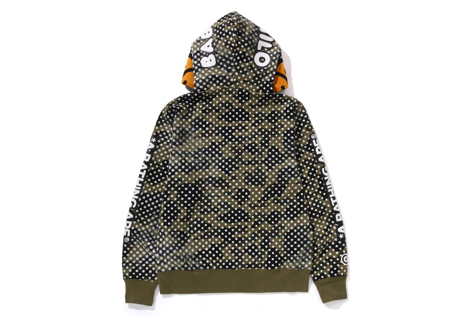 베이프 후드집업 BAPE X JOSHUA VIDES MILO FACE FULL ZIP HOODIE 2K73-115-902 - 상세 이미지 4