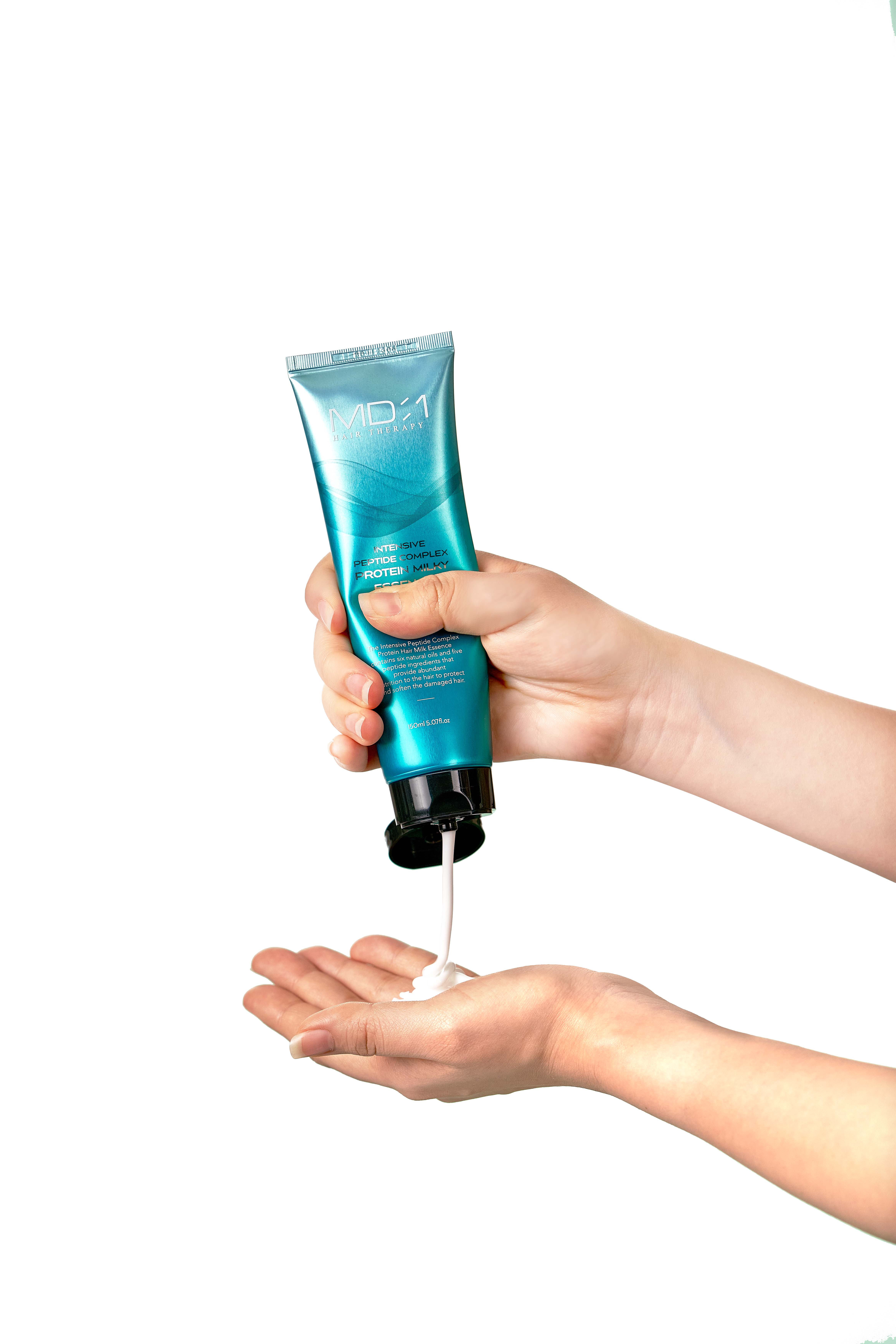 엠디원 헤어테라피 단백질 밀키 헤어에센스 150ml 이미지 2