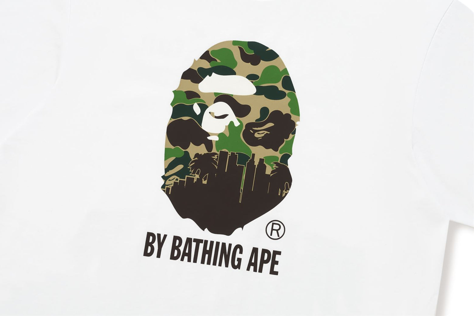 베이프 반팔티 BAPE X JEFF HAMILTON ABC CAMO MULTI LOGO RELAXED FIT TEE 2월 신상 1K73-109-921 - 상세 이미지 3