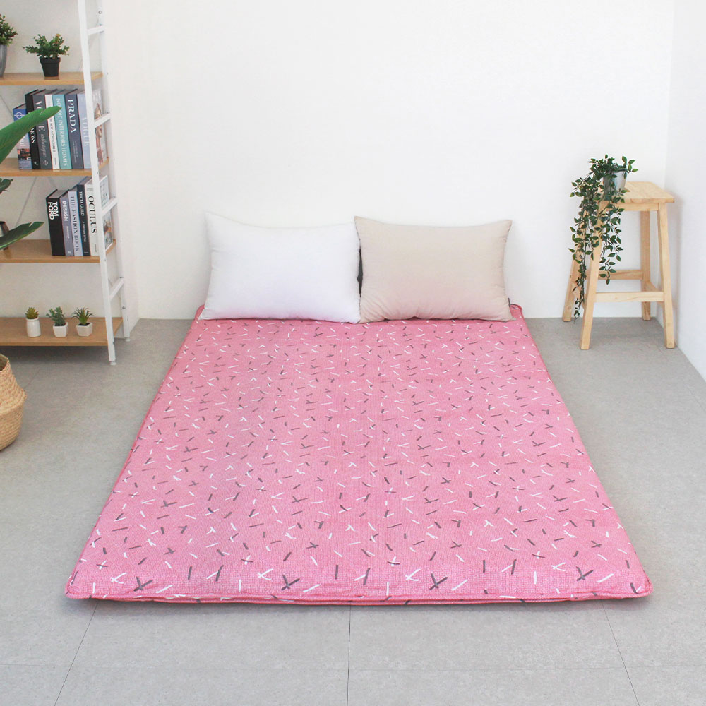 아르떼베딩 바닥에까는 피치스킨 누빔 요커버 (요솜없음) 캔디 5/8cm 공용