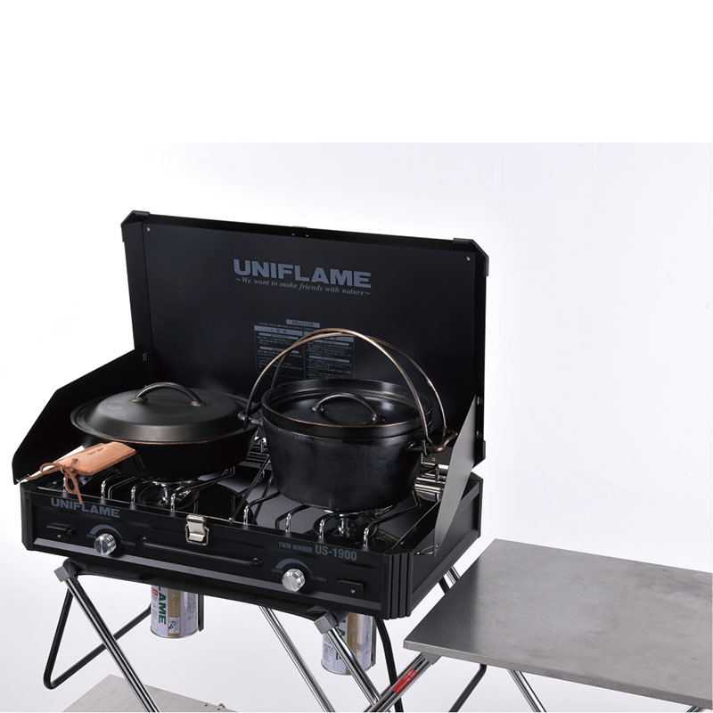 유니프레임 UNIFLAME 트윈 버너 US-1900 LTD 610350 블랙 - 상세 이미지 4