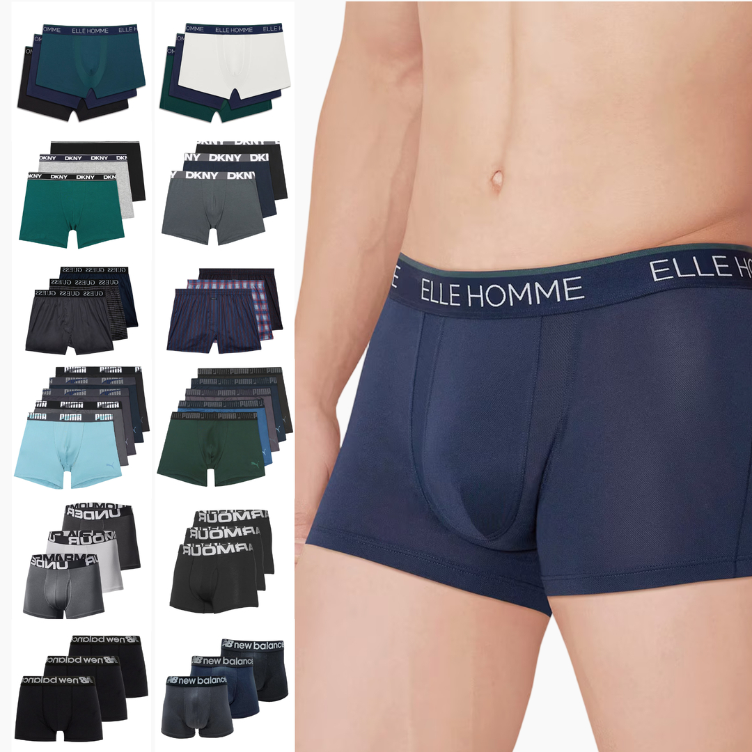 푸마 언더아머 캘빈클라인 엘르 게스 남성팬티 3P 5P세트 남자드로즈 박서브리프 트렁크