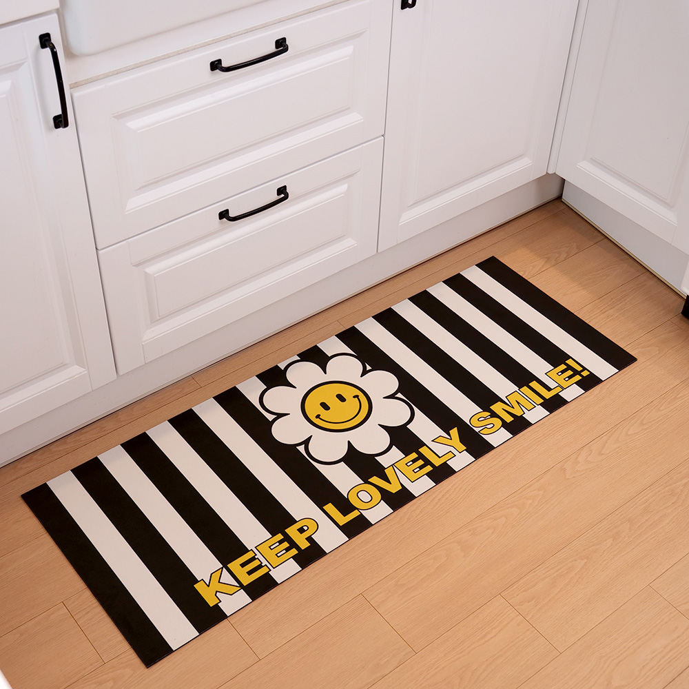 포시엘라 빨아쓰는 규조토 주방 매트 대형 키친 싱크대 현관 욕실 발매트 액자 L