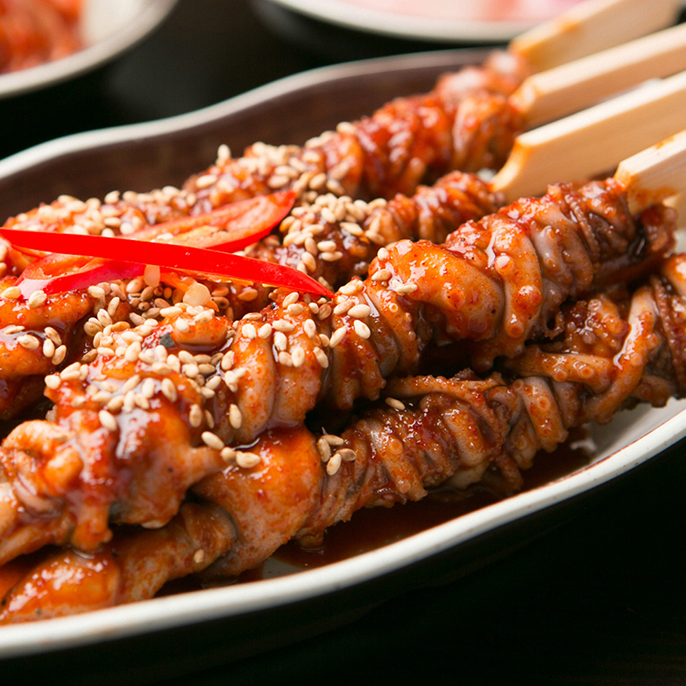 그곳에가면 산지직송 맛상 낙지호롱 900g 싱싱한 급랭 바비큐 캠핑용 낙지 꼬치 구이