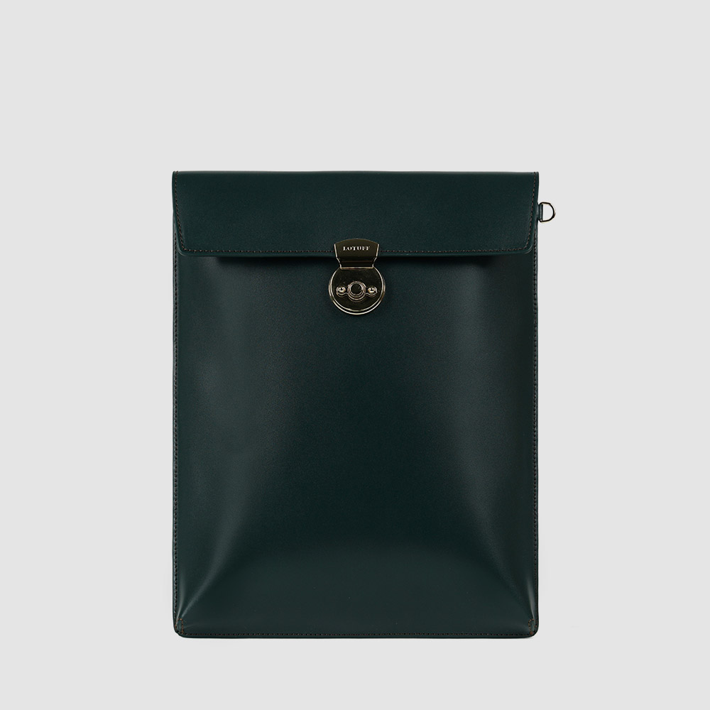 아이패드 프로 M4 13인치 가죽 파우치 케이스 로터프 LO-P8840 그린 GN