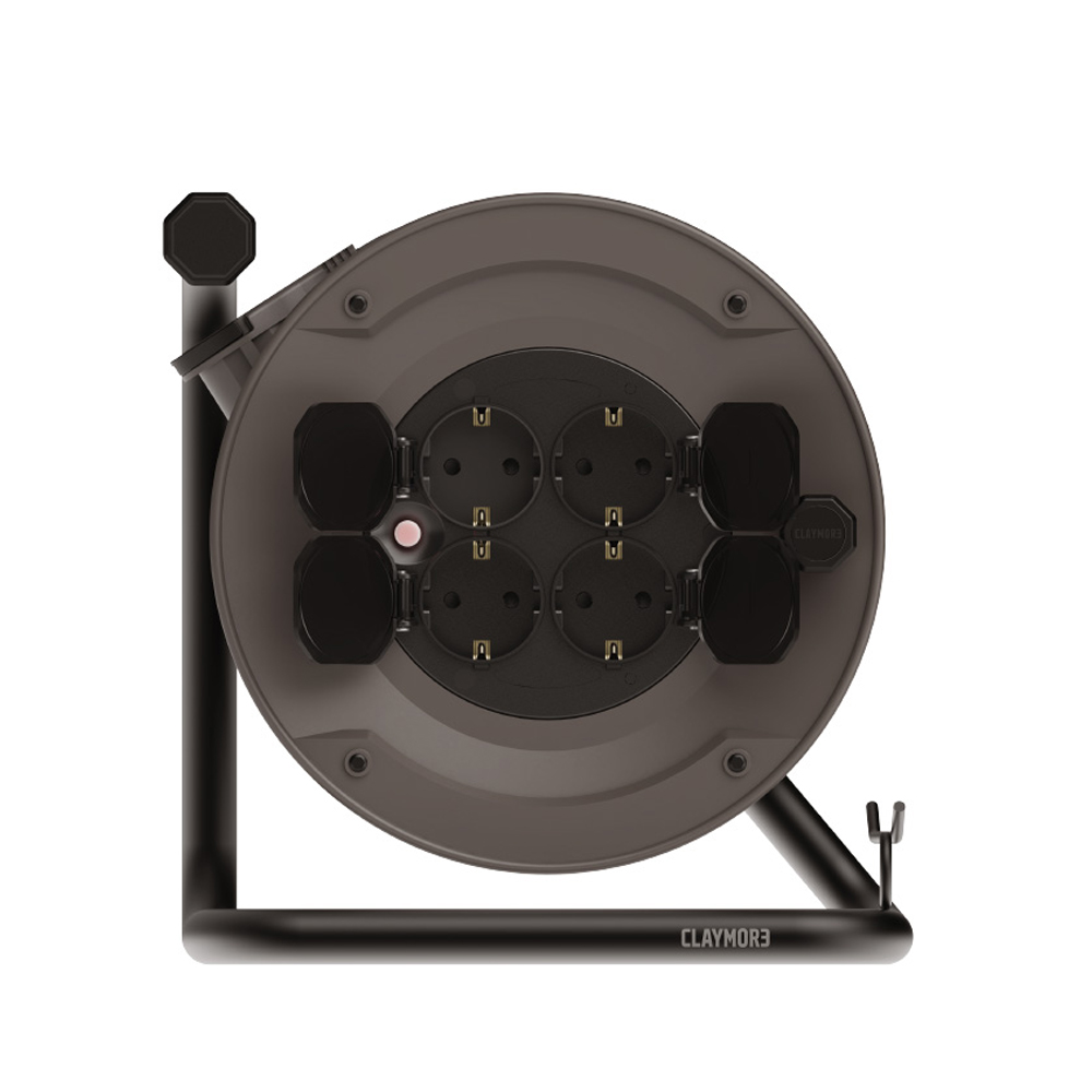 크레모아 릴 케이블 20 캠핑 릴선 20M 4구 전기 리드선 연장선 제품 이미지