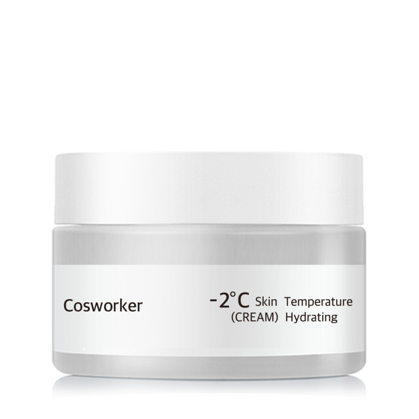 코스워커 수분크림 미백 나이아신아마이드 스쿠알란 알로에 크림 50ml, 1개 사진 3