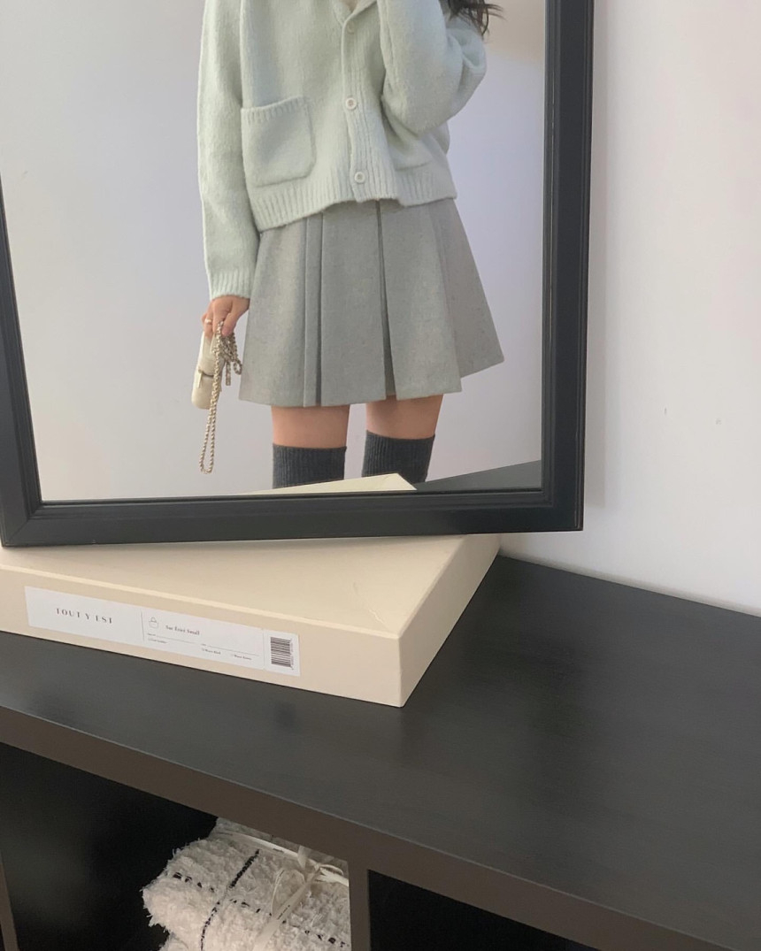 [SALE] [민트 당일] 리터 베니 알파카 후드 가디건 니트 겨울 가디건 상세 이미지 18