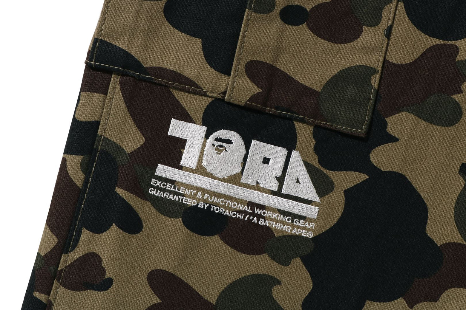 베이프 바지 BAPE X TORAICHI 1ST CAMO NIKKA PANTS 2월 신상 1K73-152-906 - 상세 이미지 4