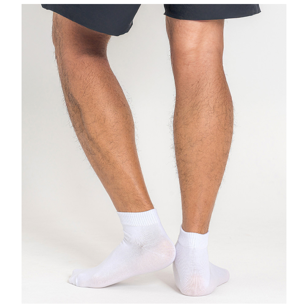 에이원 남성용 실속형 무지 초미니 양말 5켤레