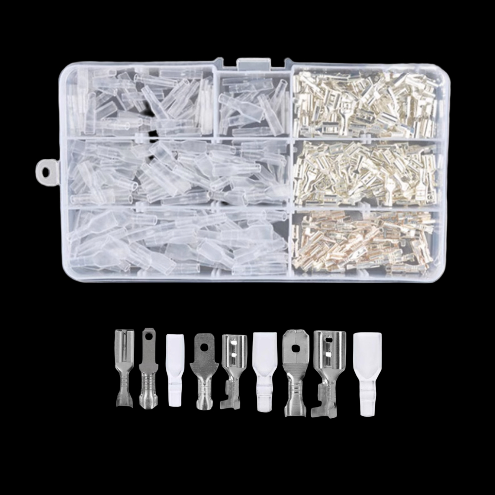 오토크루 PG 납작단자 신주 압착단자 커넥터 터미널 315pcs AC-TL12 - 상세 이미지 2