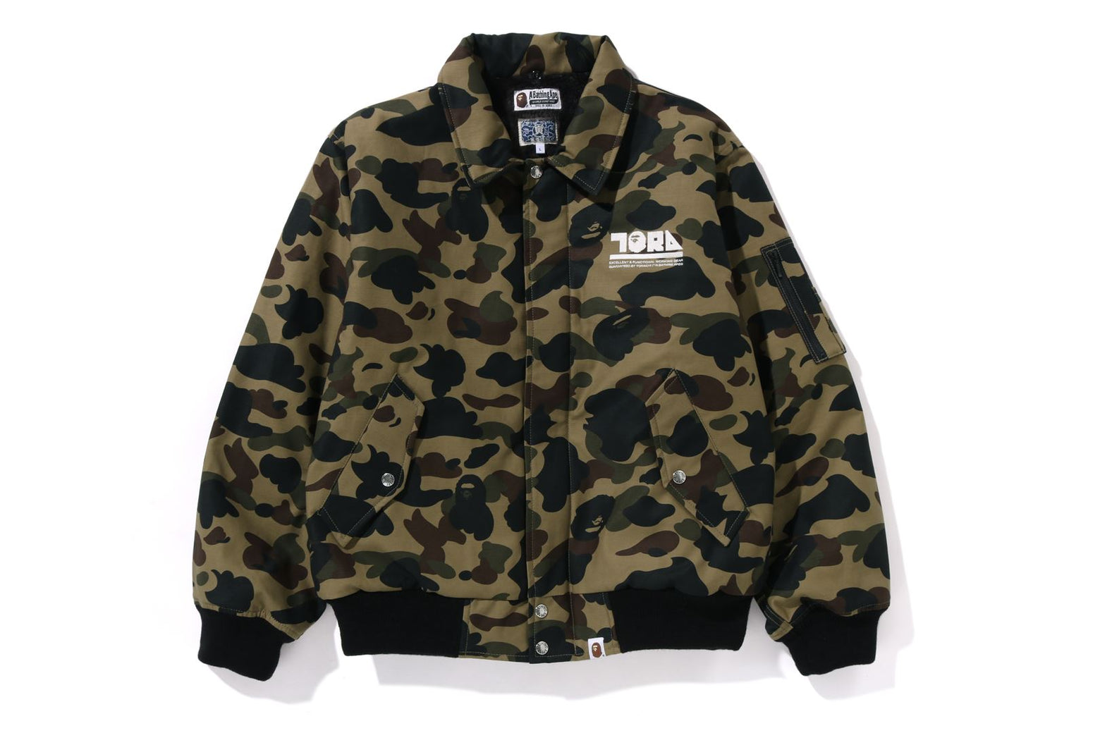 베이프 자켓 BAPE X TORAICHI 1ST CAMO DOKAJAN 2월 신상 1K73-141-902 - 상세 이미지 3