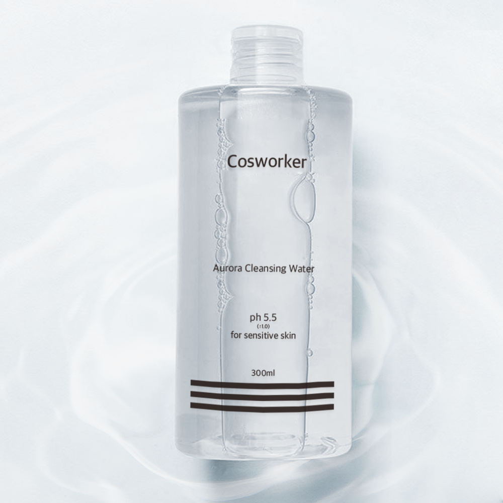 저자극 약산성 민감성 피부용 천연 클렌징워터 코스워커 300ml 이미지 2