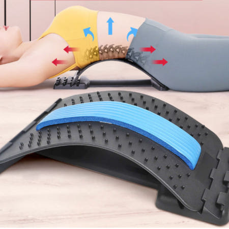 (택배비 무료) 허리스트레칭 허리마사지 목 등 척추 허리가 펴지는