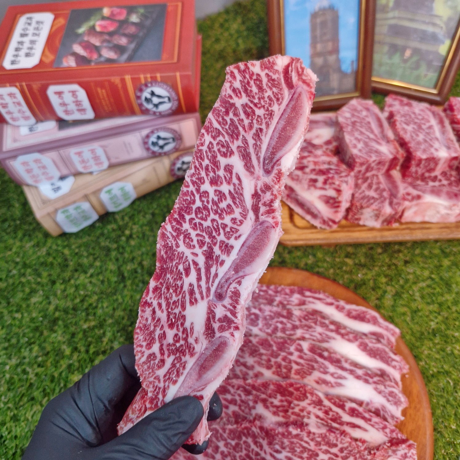 한우대학 미국산 탑초이스 LA갈비 1kg 지방완벽 제거 소갈비 구이용 찜용 - 상세 이미지 5