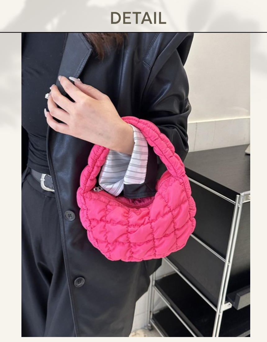 1+1 미니 패딩 가방 누빔 토트백 구름백 퀼팅 핸드백