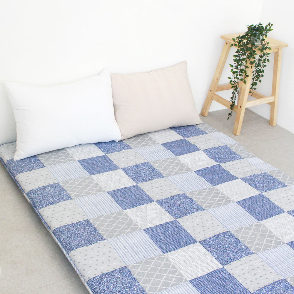 아르떼베딩 리치 요매트(요커버+솜매트) 100%국산 누빔 바닥에까는 이불