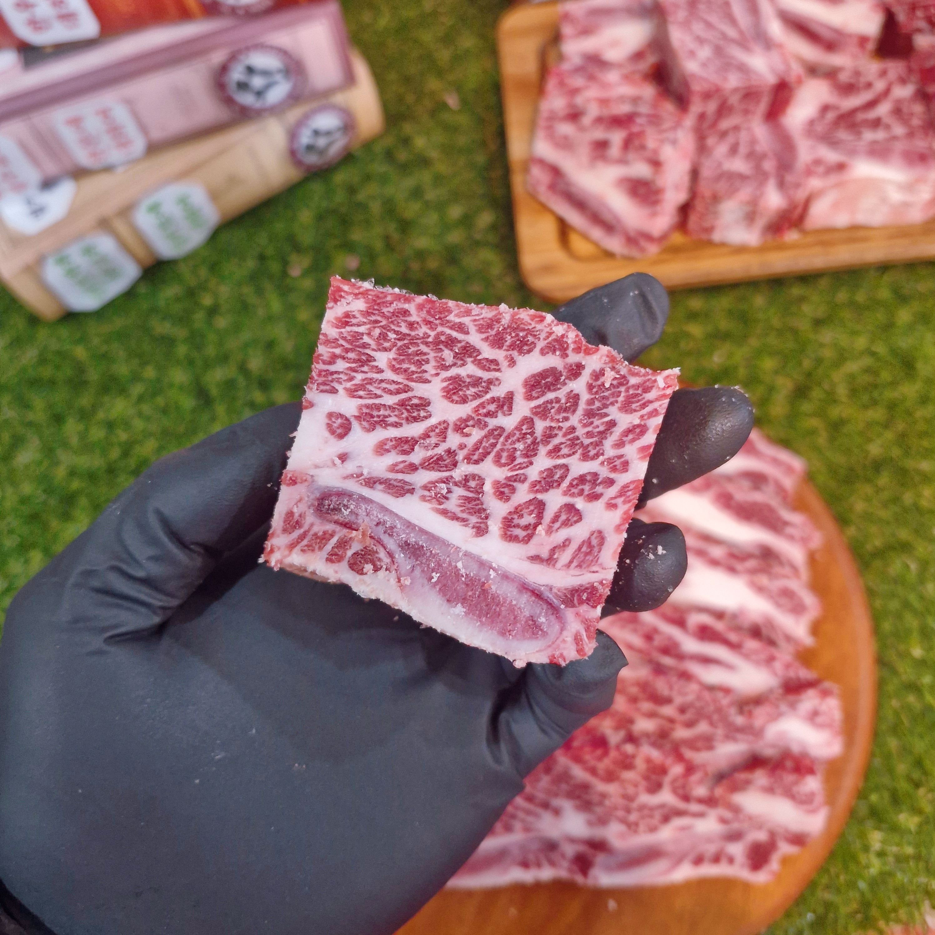 한우대학 미국산 탑초이스 LA갈비 1kg 지방완벽 제거 소갈비 구이용 찜용 - 상세 이미지 2