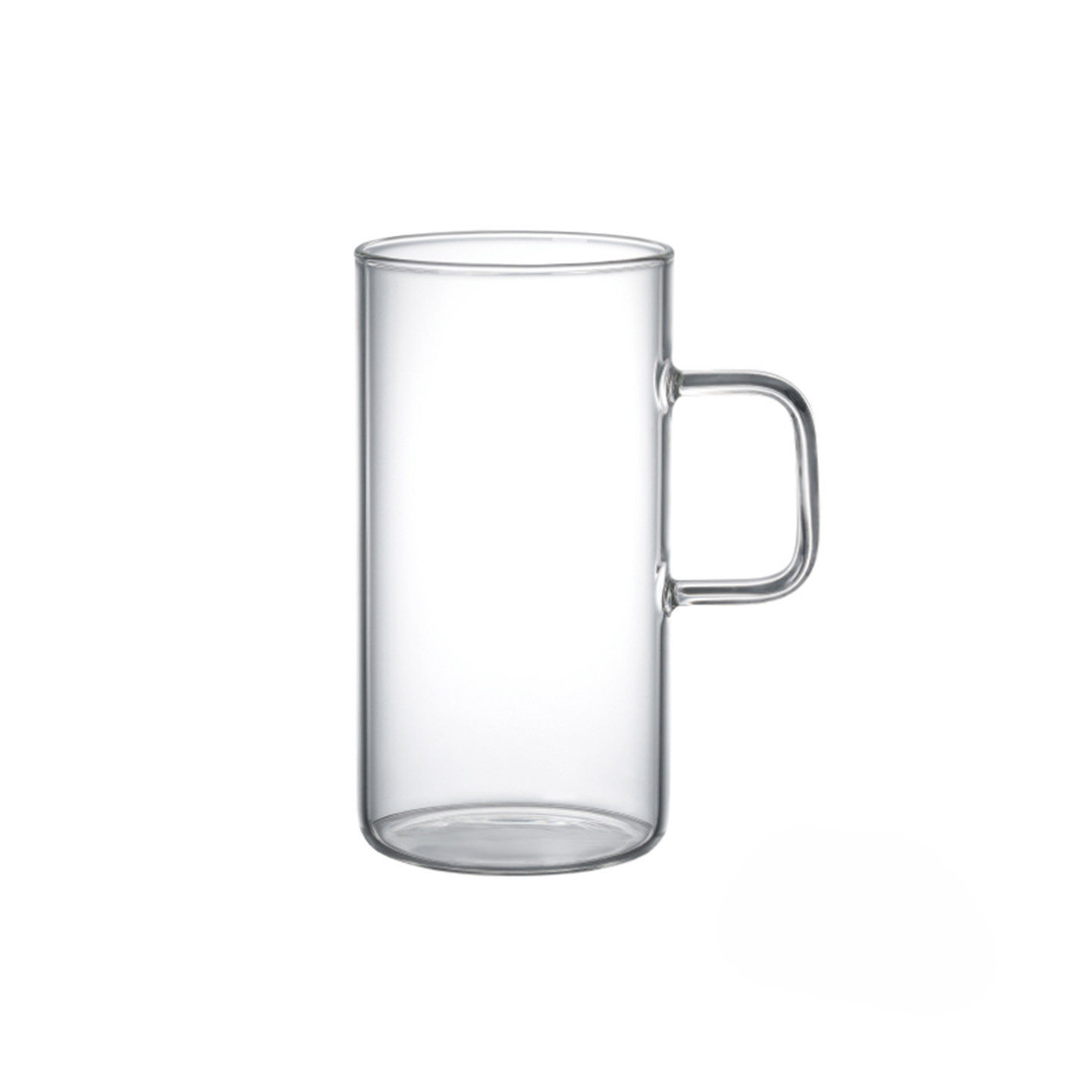 [마린] 베이직 내열유리 머그잔 650ml, 4개, 투명 - 상품 이미지