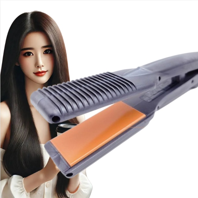 전문가용 판고데기 미용실 와이드 넓은 판 고데기 업소용 매직기 - 상품 이미지