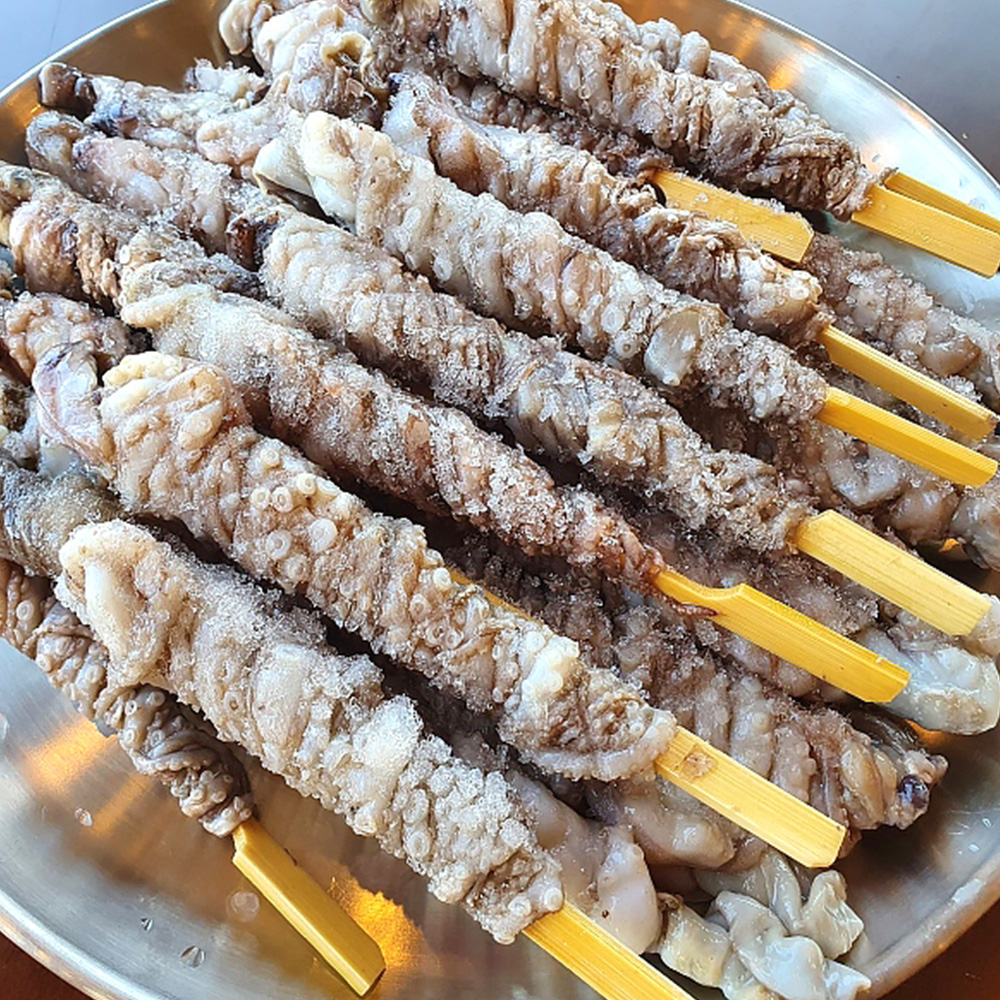그곳에가면 산지직송 맛상 낙지호롱 900g 싱싱한 급랭 바비큐 캠핑용 낙지 꼬치 구이